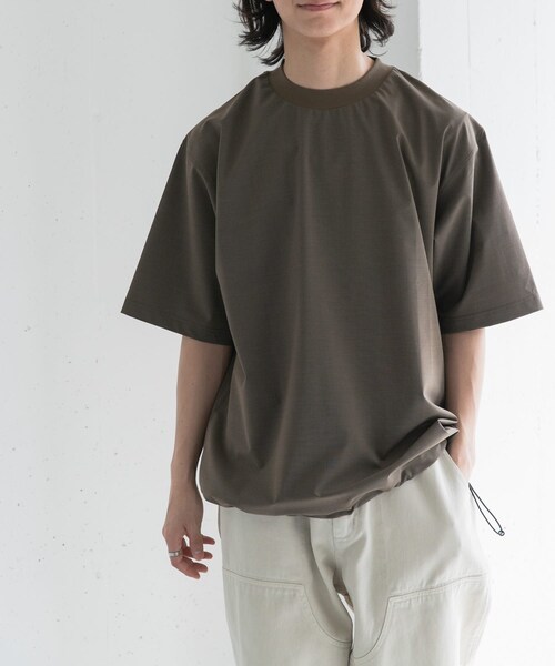 URBAN RESEARCH DOORS（アーバンリサーチドアーズ）の「FORK&SPOON　キャリーマンヘムスピンドルTシャツ（Tシャツ/カットソー・メンズ・LT.GREY/CHARCOAL/KHAKIBROWN・4/5）」の3枚目の写真