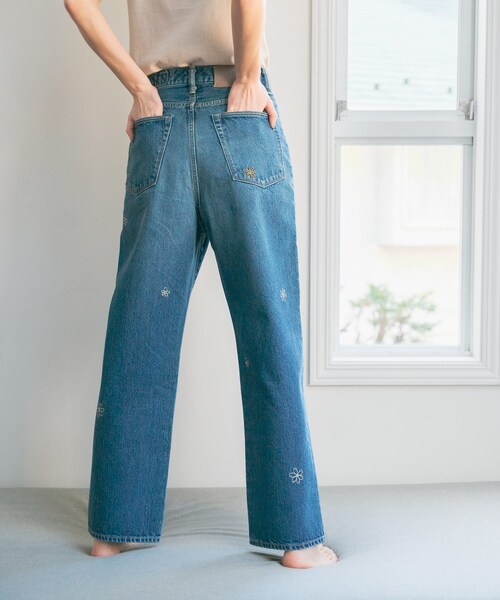 URBAN RESEARCH（アーバンリサーチ）の「『別注』KURO×URBAN RESEARCH　OPTIMA（デニムパンツ・レディース・FADED INDI・25/26/27）」の4枚目の写真