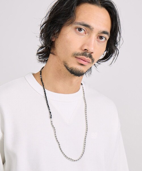 Saturdays NYC(サタデーズ ニューヨークシティ )の「MIKIA x Saturdays NYC Navajo Pearl(ネックレス・レディース・シルバー・F)」の8枚目の写真