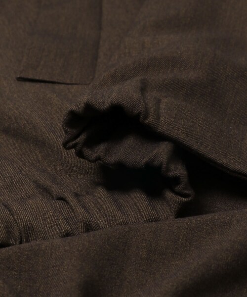 URBAN RESEARCH DOORS（アーバンリサーチドアーズ）の「『UR TECH』 完声ジップブルゾン（ブルゾン・メンズ・BLACK/TOP BROWN/GLENCHECK・M/L/XL）」の15枚目の写真