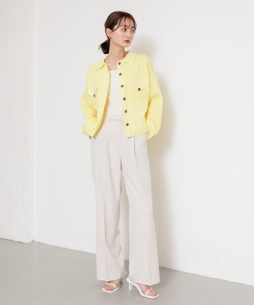 SENSE OF PLACE by URBAN RESEARCH（センスオブプレイスバイアーバンリサーチ）の「ワイドスクエアストラップサンダル（サンダル・レディース・WHITE/BLACK/L.BLUE/PINK・S/M/L）」の20枚目の写真