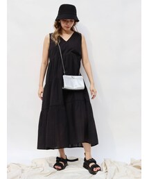 EVRIS | コットンレースティアードワンピ(ワンピース)