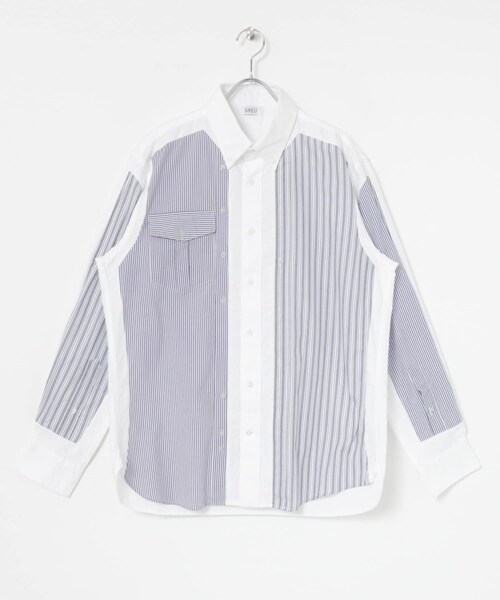 THE GOODLAND MARKET（ザグッドランドマーケット）の「SREU　SREU-Transposed Shirts（シャツ/ブラウス・レディース・BLUxWT2/WTxST 1/WTxST 2/BLUxWT1・2）」の19枚目の写真