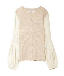 LAGUNAMOON | プリーツスリーブニットプルオーバー(ニット/セーター)