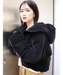 MURUA | ボリュームスタンドエアコンダウン(ダウンジャケット/コート)