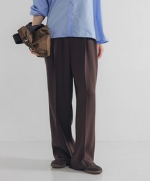 URBAN RESEARCH | new basic　ダブルクロスキュプラパンツ(その他パンツ)