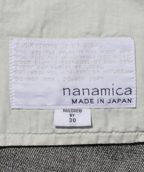 ADAM ET ROPE'(アダムエロペ)の「【nanamica/ナナミカ】Selvage Denim Pants(デニムパンツ・メンズ・ブラック系/ブルー系・30/32/34)」の16枚目の写真