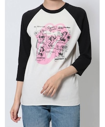 jouetie | The Rolling Stones ラグランカットソー【コラボ】(Tシャツ/カットソー)