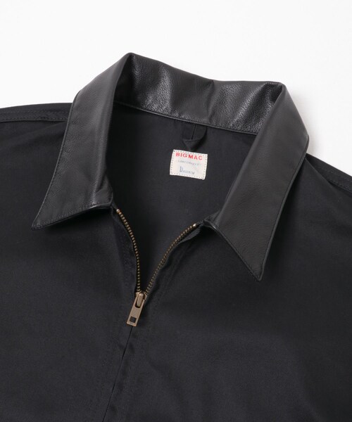 URBAN RESEARCH Sonny Label（アーバンリサーチサニーレーベル）の「BIG MAC　LIGHT CHINO WORK JACKET（カバーオール・メンズ・BLACK・M/L）」の4枚目の写真
