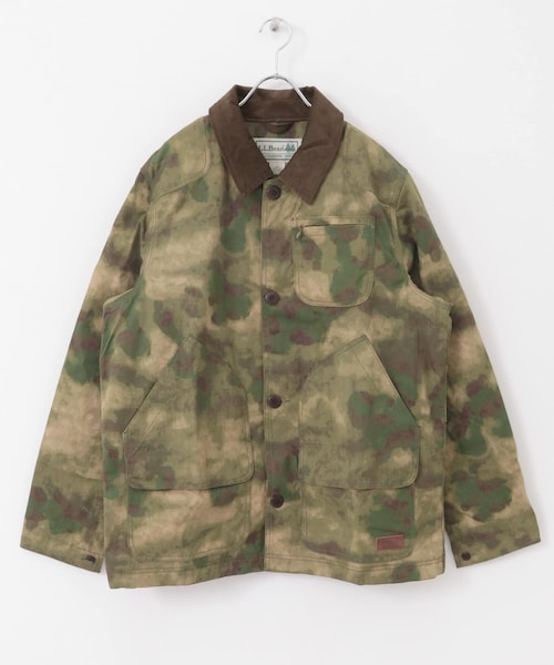 URBAN RESEARCH DOORS（アーバンリサーチドアーズ）の「L.L.Bean　Original FieldCoat 100（テーラードジャケット・メンズ・C.D CAMO/Saddle/FadedBlack・M/L）」の21枚目の写真