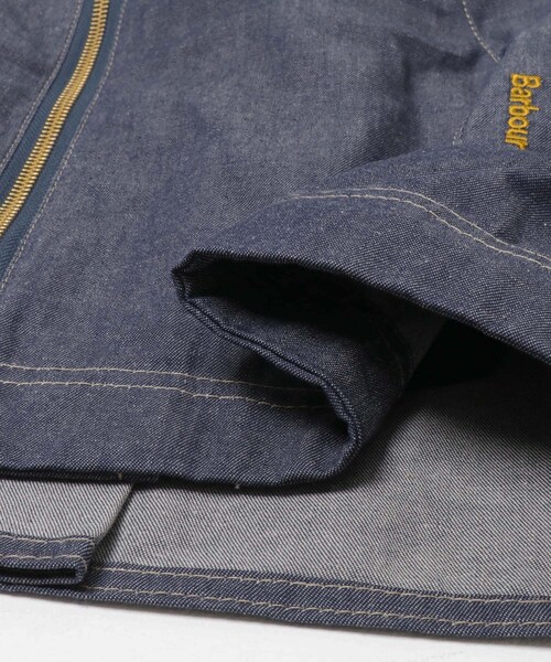 URBAN RESEARCH DOORS（アーバンリサーチドアーズ）の「Barbour　FRECKLETON CASUAL JACKET（デニムジャケット・レディース・INDIGO・10）」の8枚目の写真