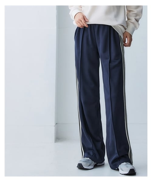 nissen（ニッセン）の「サイドライン多機能ストレートパンツ（UVカット・吸汗速乾・抗菌防臭・毛玉対策）＜大きいサイズ有＞（スポーツグッズ・メンズ・黒/ネイビー/グレー/モカ・S/M/L/LL/3L/4L/5L/6L）」の8枚目の写真