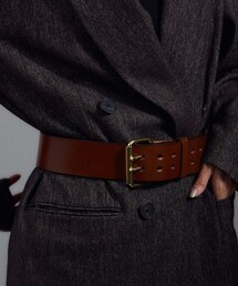 【TORY LEATHER（トリーレザー）】Wide Tongue Belt/ベルト