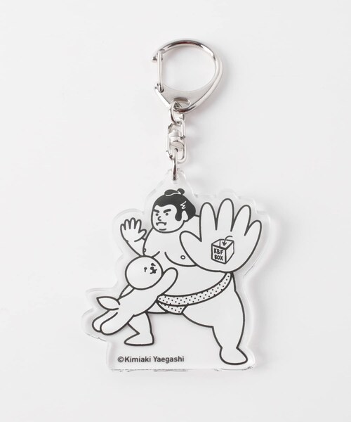 KBF（ケイビーエフ）の「Kimiaki Yaegashiコラボチャーム∴（キーホルダー・レディース・コラボレーション/立会い/ライバル・one/One）」の5枚目の写真