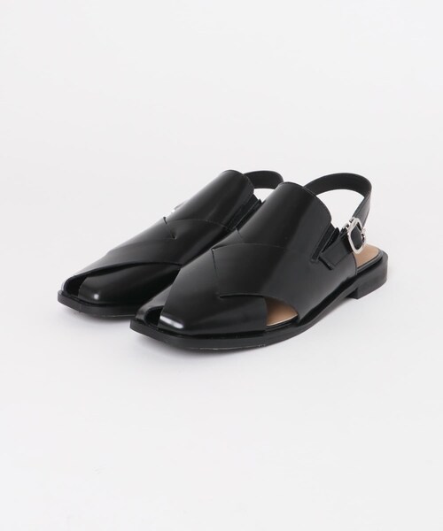 URBAN RESEARCH ROSSO（アーバンリサーチロッソ）の「REMME　バックストラップフラットシューズ（その他シューズ・レディース・NEGRO・36/37/38）」の4枚目の写真