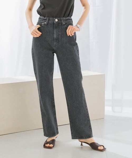 URBAN RESEARCH ROSSO（アーバンリサーチロッソ）の「NEEDBY heritage　LEAH PANTS（デニムパンツ・レディース・SHONANMDBL/SHONANDKGY・24/25/26/27/28）」の7枚目の写真