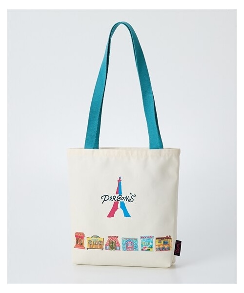 nissen（ニッセン）の「PERSONS'S（パーソンズ）シンプルキャンバストートバッグ（A4対応）（トートバッグ・メンズ・RED/NAVY/TURQUOISE・Y）」の2枚目の写真