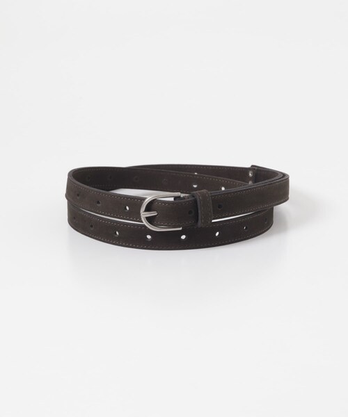 URBAN RESEARCH DOORS(アーバンリサーチドアーズ)の「STILL BY HAND 18MM LEATHER BELT(ベルト・メンズ・BLACK/DARK BROWN・48)」の9枚目の写真