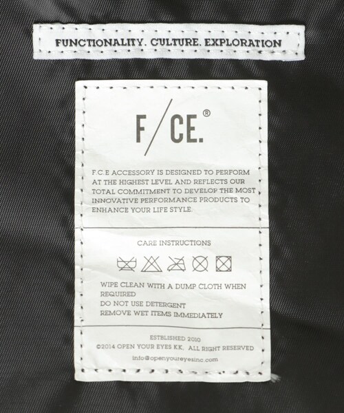 THE GOODLAND MARKET（ザグッドランドマーケット）の「F/CE.　TECH LEATHER ROPE TOTE（トートバッグ・レディース・Black/Beige・FREE）」の10枚目の写真