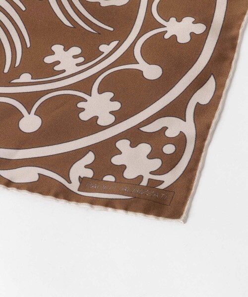 URBAN RESEARCH（アーバンリサーチ）の「PAOLO ALBIZZATI　BANDANA（バンダナ/スカーフ・メンズ・BLACK/OLIVE/BROWN・-）」の6枚目の写真