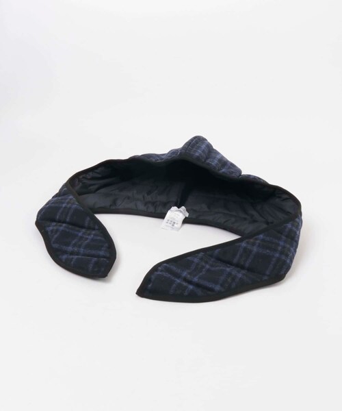 THE GOODLAND MARKET（ザグッドランドマーケット）の「SREU　ウールキルティングフード（ニットキャップ/ビーニー・レディース・BROWN/NAVY・FREE）」の15枚目の写真