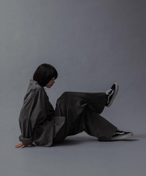 URBAN RESEARCH（アーバンリサーチ）の「FOOOOUR OO CHECK SHIRT OO（シャツ/ブラウス・メンズ・BLACK C/GREEN C/BLUE C/RED C・1/2/3/4）」の11枚目の写真