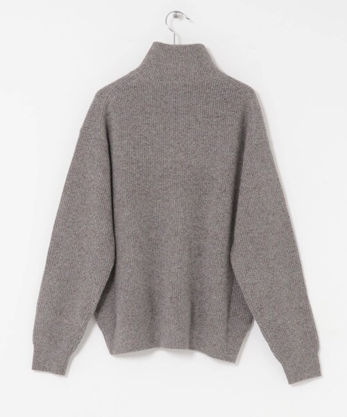 URBAN RESEARCH（アーバンリサーチ）の「ULTERIOR　WOOL COTTON RIB DRIVERS KNIT（テーラードジャケット・メンズ・BLACK MIX/GREY MIX/PURPLE MIX・M/L）」の14枚目の写真