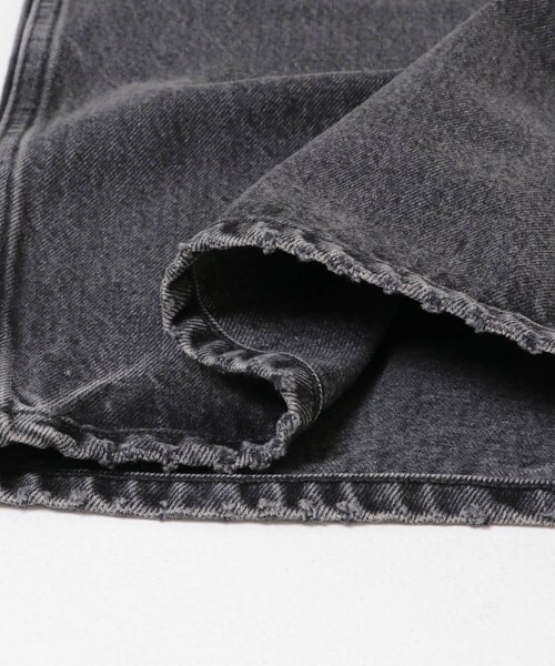 かぐれ（カグレ）の「YLEVE　DENIM HIGH WAIST WIDE（デニムパンツ・レディース・CHARCOAL/INDIGO・1）」の8枚目の写真