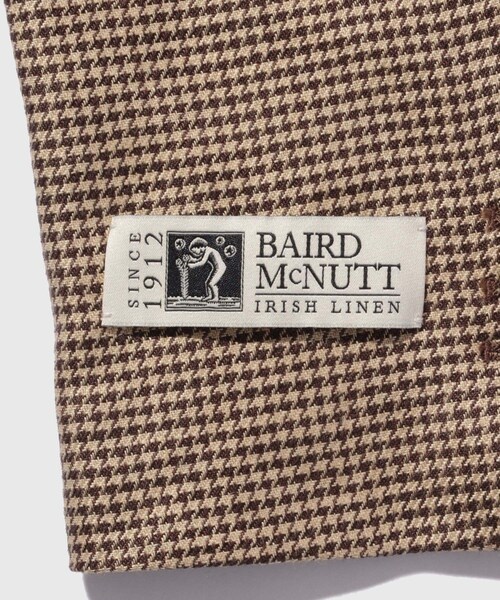 ADAM ET ROPE'（アダムエロペ）の「リネンブレザー（テーラードジャケット・メンズ・ブラック/ベージュ系・L/M）」の9枚目の写真