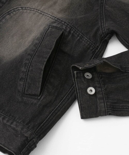 SENSE OF PLACE by URBAN RESEARCH(センスオブプレイスバイアーバンリサーチ)の「『ユニセックス』『セットアップ対応』ヴィンテージライクデニムブルゾン(デニムジャケット・メンズ・D.INDIGO/BLACK・M/L)」の13枚目の写真