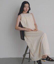 SENSE OF PLACE by URBAN RESEARCH（センスオブプレイスバイアーバンリサーチ）の「ギャザーネックアメスリワンピース（ワンピース・レディース）」