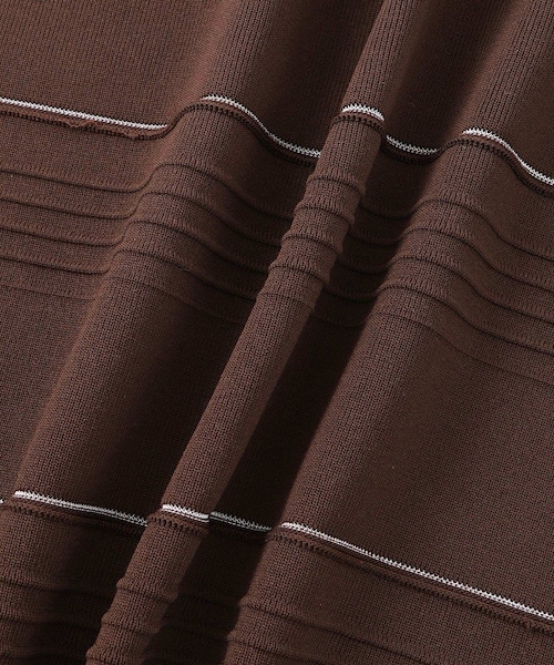 ADAM ET ROPE'（アダムエロペ）の「【CAMIEL FORTGENS/カミエル フォートヘンス】POLO VISCOSE（ポロシャツ・メンズ・ダークブラウン・S）」の13枚目の写真