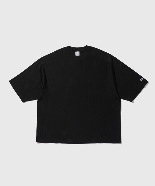 ADAM ET ROPE'(アダムエロペ)の「《別注》【Champion/チャンピオン】REVERSE WEAVE TEE(Tシャツ/カットソー・メンズ・ブラック/ライトグレー/ホワイト/ネイビー・L/M/S/XL)」の17枚目の写真