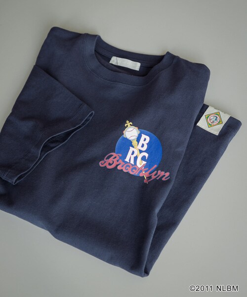 SENSE OF PLACE by URBAN RESEARCH(センスオブプレイスバイアーバンリサーチ)の「Negro Leagues プリントTシャツ B(Tシャツ/カットソー・メンズ・NAVY/WHITE・M/L)」の3枚目の写真