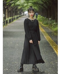 jouetie | スリットレイヤードワンピース(ワンピース)