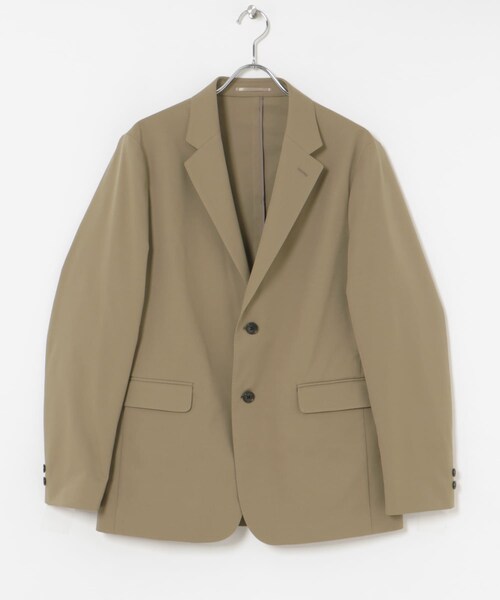 URBAN RESEARCH（アーバンリサーチ）の「『セットアップ対応』『マシンウォッシャブル』CLEAN DYE TWILL JACKET（テーラードジャケット・メンズ・GREEN/BEIGE/NAVY・M/L）」の5枚目の写真