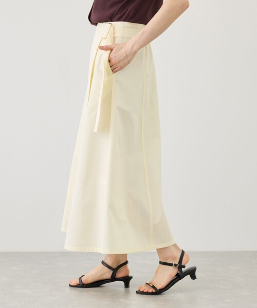 ROPE' PICNIC(ロペピクニック)の「ラップ風スカート(スカート・レディース・オフホワイト/カーキ/ネイビー・M/S)」の12枚目の写真