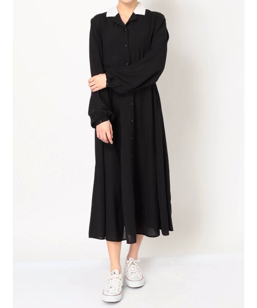 WEB限定】サイドレースアップワンピース