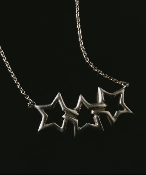 ADAM ET ROPE'（アダムエロペ）の「【VINTAGE JEWELRY】TIFFANY トリプルスター 　ネックレス（ネックレス・メンズ・シルバー・F）」の3枚目の写真
