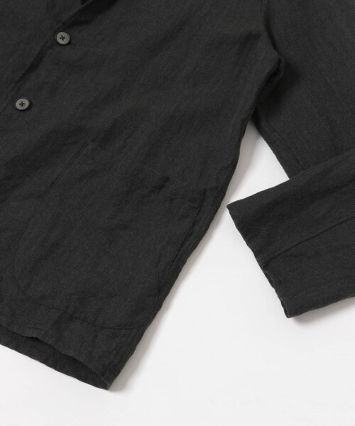 URBAN RESEARCH（アーバンリサーチ）の「『セットアップ対応』new basic Wool/Linen jacket（テーラードジャケット・メンズ・NAVY ST/CHARCOAL・M/L/XL）」の5枚目の写真