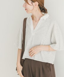 ITEMS URBANRESEARCH | ミニ裏毛スキッパーポロ(ポロシャツ)
