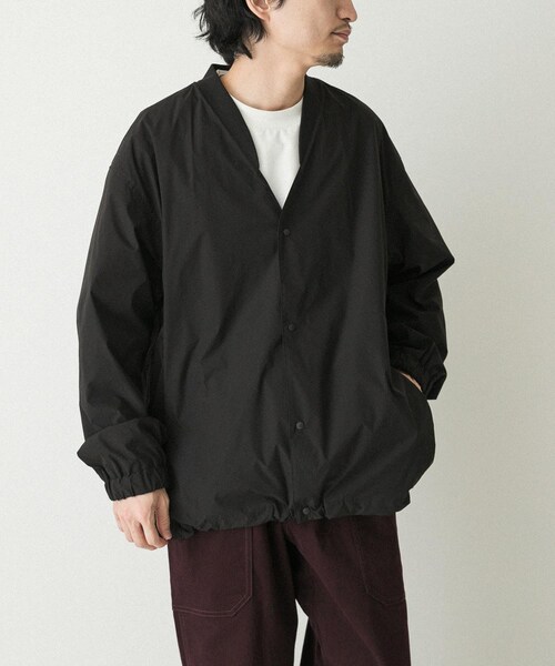 EKAL（エカル）の「『UR TECH』　MoLightカーディガン（カーディガン/ボレロ・メンズ・ブラック/ブラウン・M/L）」の7枚目の写真