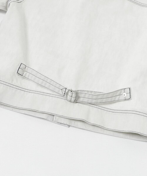 URBAN RESEARCH(アーバンリサーチ)の「Nomat Mini Trucker Jacket(デニムジャケット・レディース・IvoryWhite・1)」の7枚目の写真