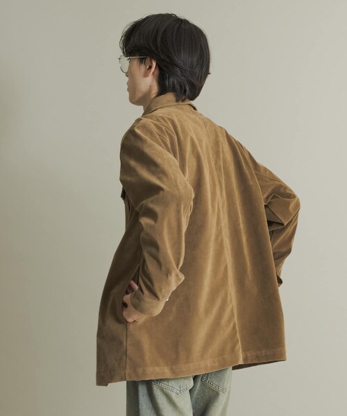 SENSE OF PLACE by URBAN RESEARCH(センスオブプレイスバイアーバンリサーチ)の「F/Sジャケット(テーラードジャケット・メンズ・D.BROWN/BEIGE・M/L)」の18枚目の写真