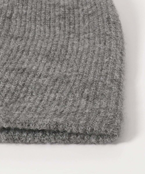 URBAN RESEARCH DOORS（アーバンリサーチドアーズ）の「リブ編みビーニー（ニットキャップ/ビーニー・レディース・BEIGE/CHARCOAL/BLACK・one）」の15枚目の写真