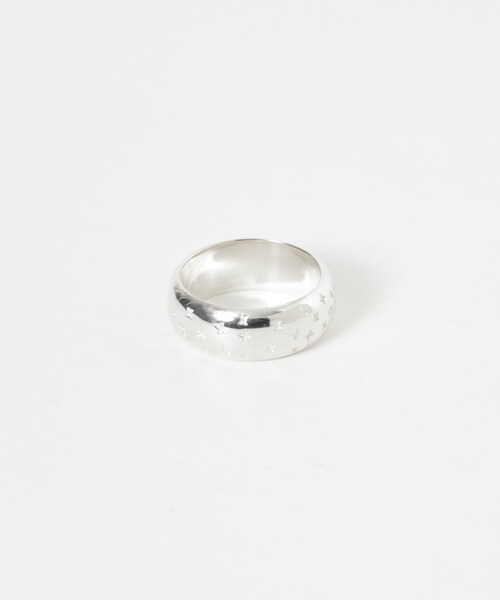 URBAN RESEARCH(アーバンリサーチ)の「XOLO Letter Ring -Wide-(リング・メンズ・SILVER・L)」の5枚目の写真