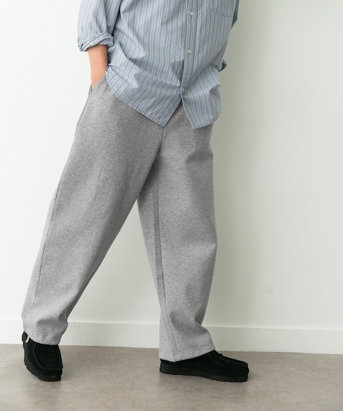 URBAN RESEARCH Sonny Label（アーバンリサーチサニーレーベル）の「リラックスワイドスウェットパンツ（スウェットパンツ・メンズ・ブラック/杢グレー・M/L）」の3枚目の写真
