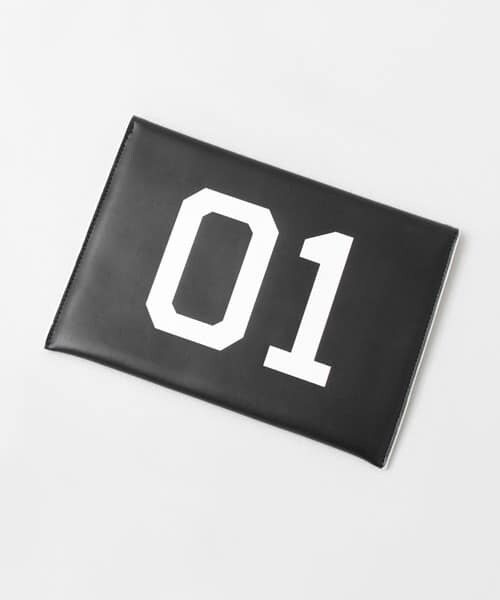 URBAN RESEARCH Sonny Label（アーバンリサーチサニーレーベル）の「01プリントレザークラッチバッグ（クラッチバッグ・レディース・ブラック/アイボリー/ピンク・one/One）」の5枚目の写真