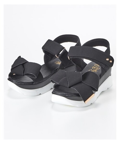 nissen（ニッセン）の「【ゆったり幅広】リボンモチーフスポーツサンダル（低反発中敷）（ワイズ４Ｅ）（サンダル・メンズ・黒/ベージュ/ストライプ/アイスグレー・M=23.0~23.5cm/4E/L=24.0~24.5cm/4E/LL=25.0~25.5cm/4E/3L=26.0~26.5cm/4E）」の7枚目の写真