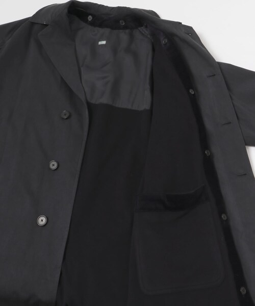 URBAN RESEARCH(アーバンリサーチ)の「A PRESSE Lining Silk Coat(ステンカラーコート・メンズ・NAVY・2/3)」の12枚目の写真